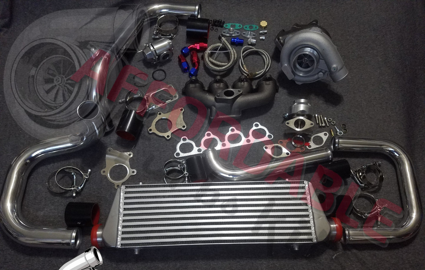 D Series Entry Level Turbo Kit D15 D16 AC and PS Compatible Honda Civic Honda Del Sol Honda CRX
