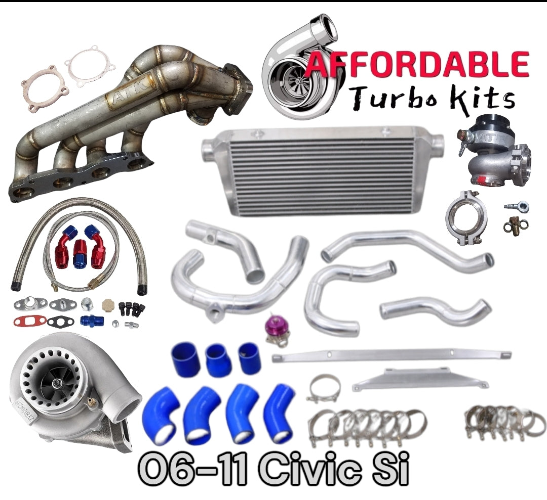 Stage 2 K20 K24 2006-2011 Honda Civic Si K20 K24 Sidewinder Turbo Kit FA/FG/FK/FN/FD K series