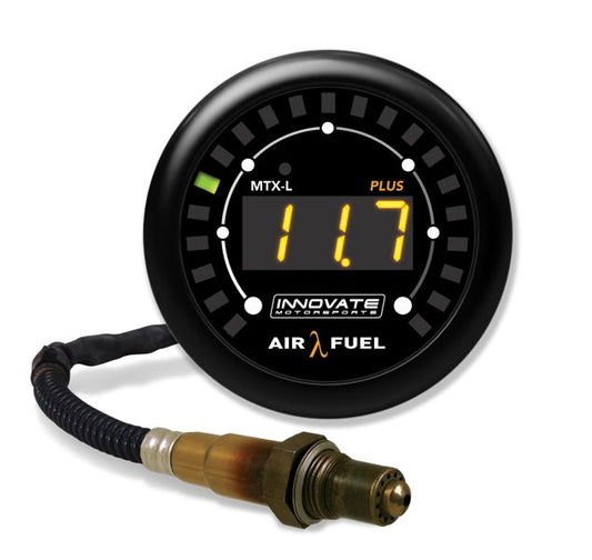 MTX-L PLUS: Advanced Digital Wideband Air/Fuel Ratio Gauge Kit, 8 ft. Sensor Cable