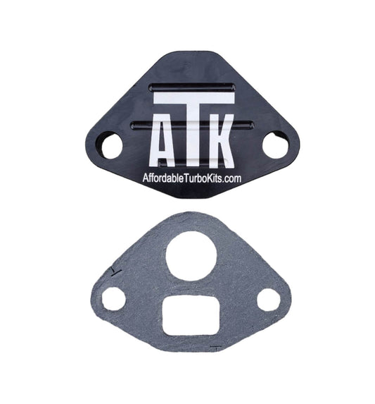 ATK H / F / J / B / K Series EGR Delete 1991-2002 Accord F22 F23 J35 K24 B18a & 1992-2001 Prelude H22 H23 EGR Delete Block Off Plate Kit