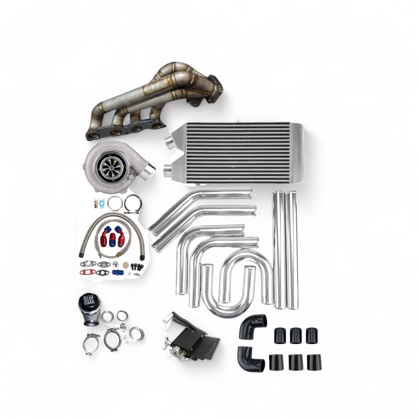 Universal K Swap Sidewinder Turbo Kit K series DIY Intercooler piping k20 k24