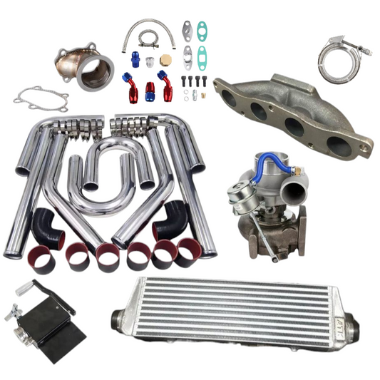 Honda Fit Jazz GD3 Entry Level ATK Turbo Kit 2007-2008 DIY Universal Intercooler Piping 06 07 08