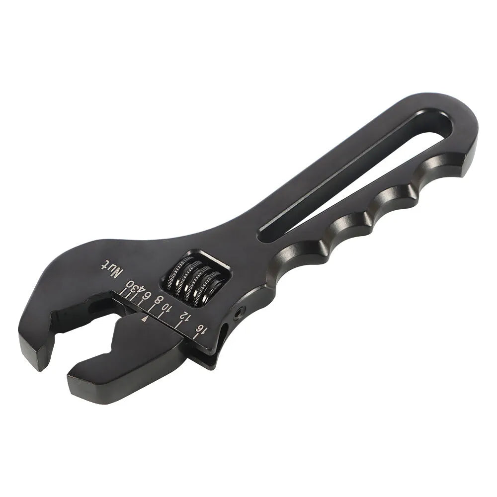 Adjustable Wrench Spanner Tool for Hose End Fitting 3AN 4AN 6AN 8AN 10AN-16AN AN Line Wrench