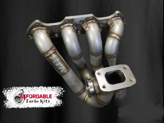 Affordable Turbo Kits B Series Top Mount Turbo Manifold T3 44mm V Band B16 B18 B20