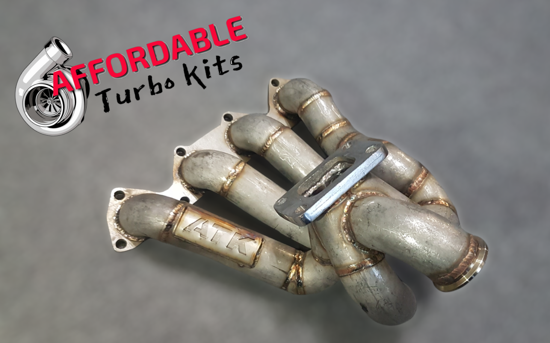 B Series AC Friendly Top Mount A/C Compatible T3 Turbo Manifold b16 b1