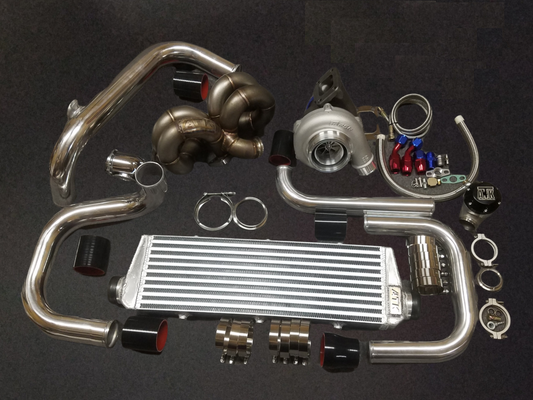 B Series Ram Horn AC Friendly Stage 3 Turbo Kit A/C Compatible b16 b18 b20 Civic Integra Del Sol