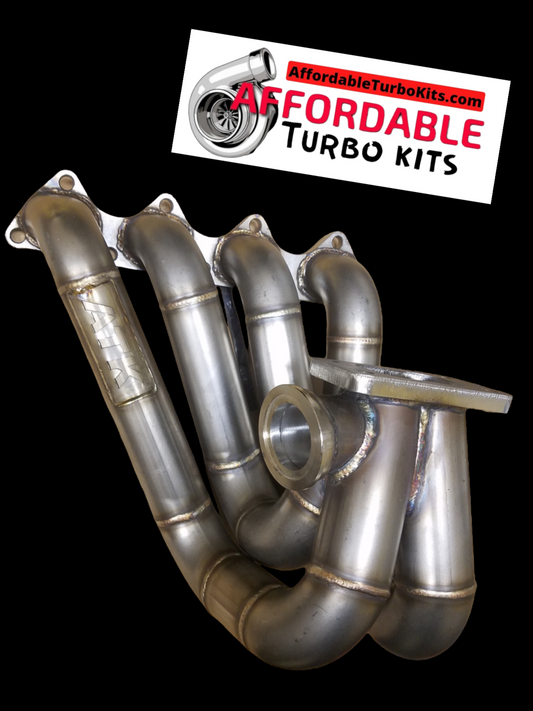 ATK D Series Top Mount Turbo Manifold T3 44mm V Band D15 D16