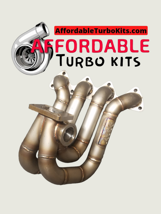 H22 F20b H23A Blue Top VTEC Top Mount Turbo Manifold H22A h22a1 h22a4 Prelude Accord Civic