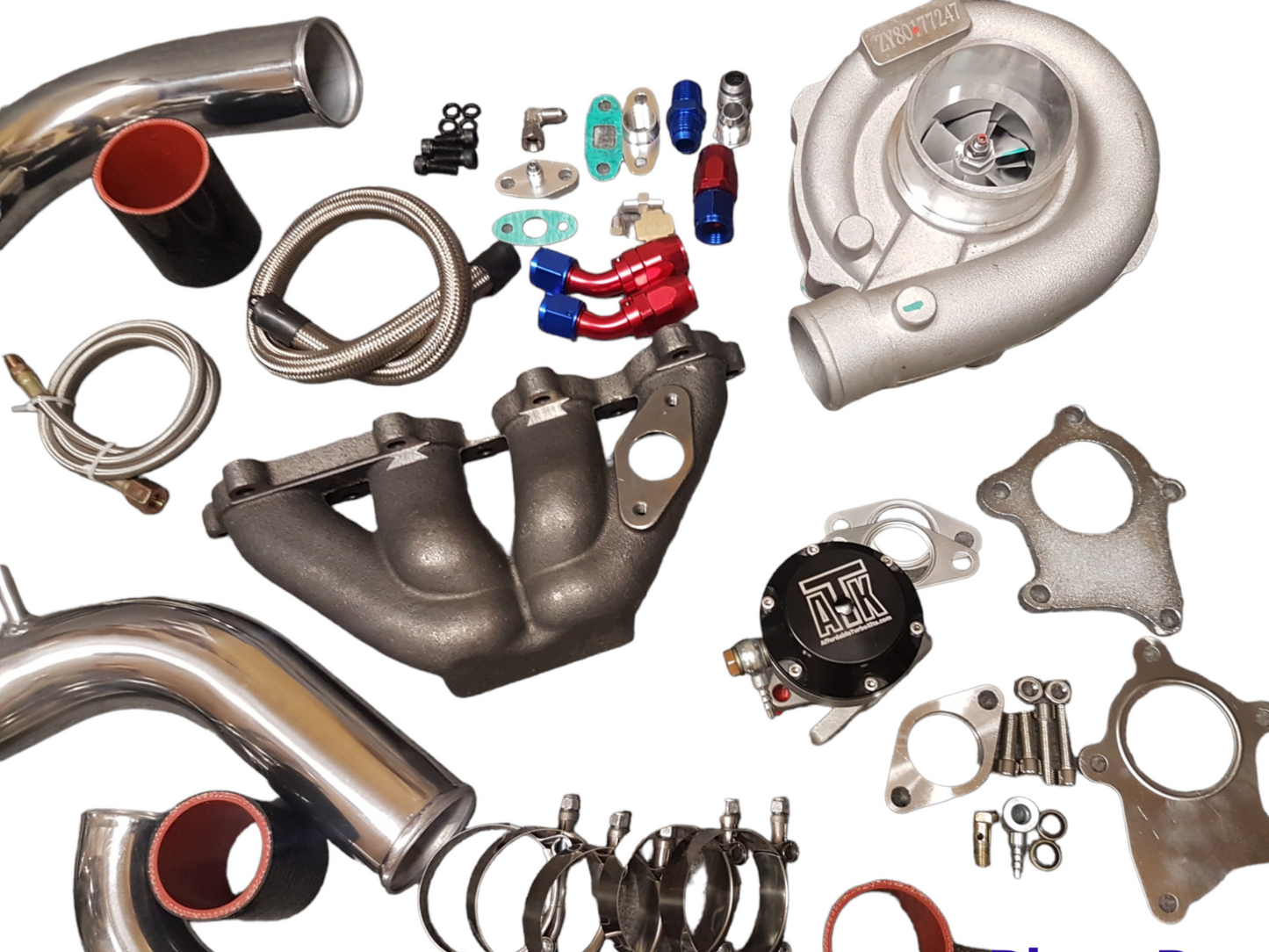 AC / PS Compatible D Series Entry Level Turbo Kit D15 D16 Honda Civic Honda Del Sol Honda CRX